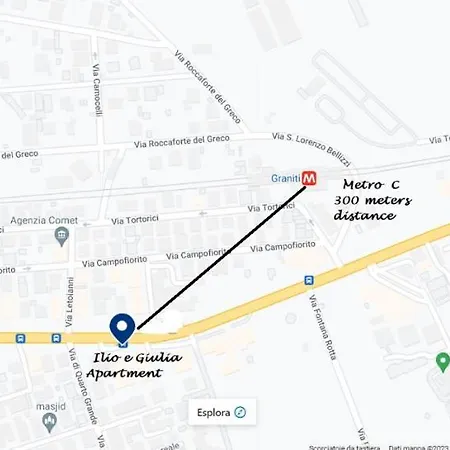 Ilio E Giulia Near Metro C Rome